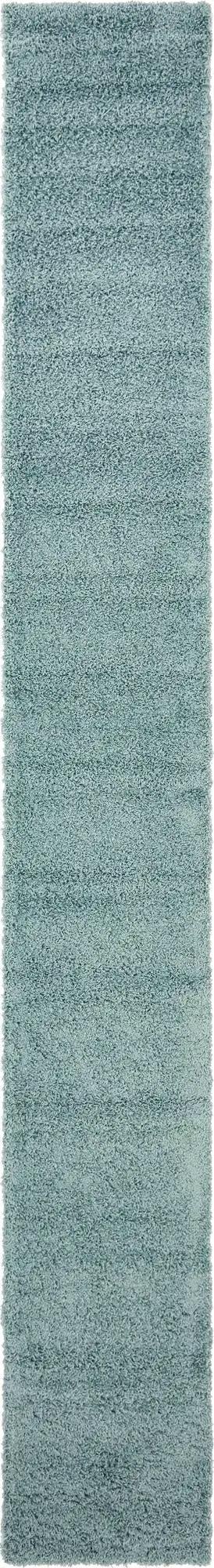 80cm x 600cm Solid Shag Pasillera Alfombra
