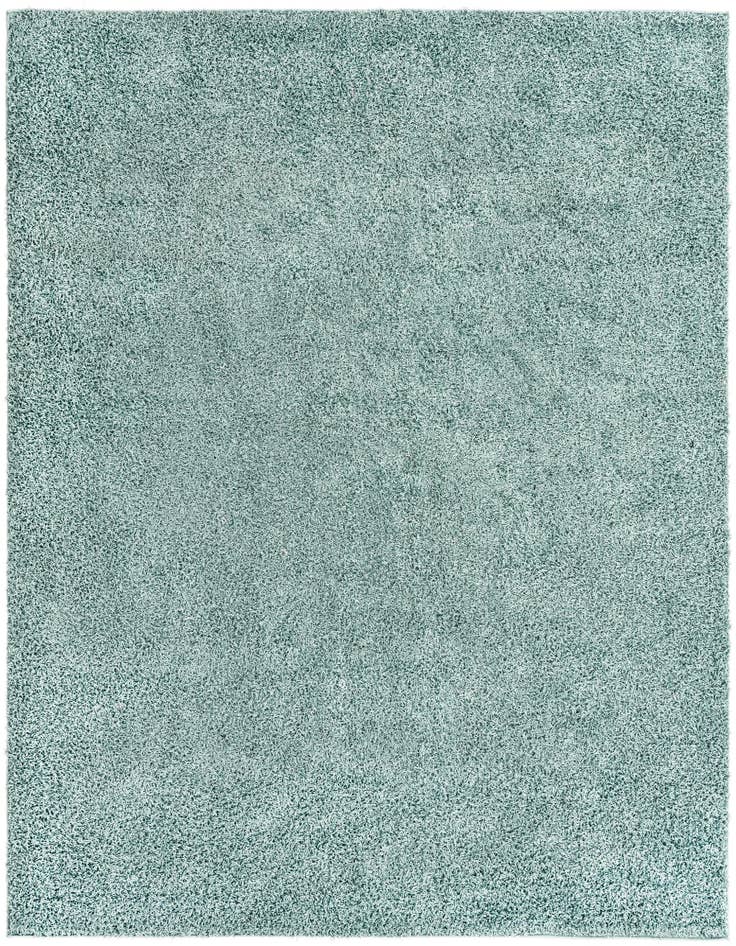 Detail image of 9' 10 x 9' 10 Comfort Solid Shag Square Rug