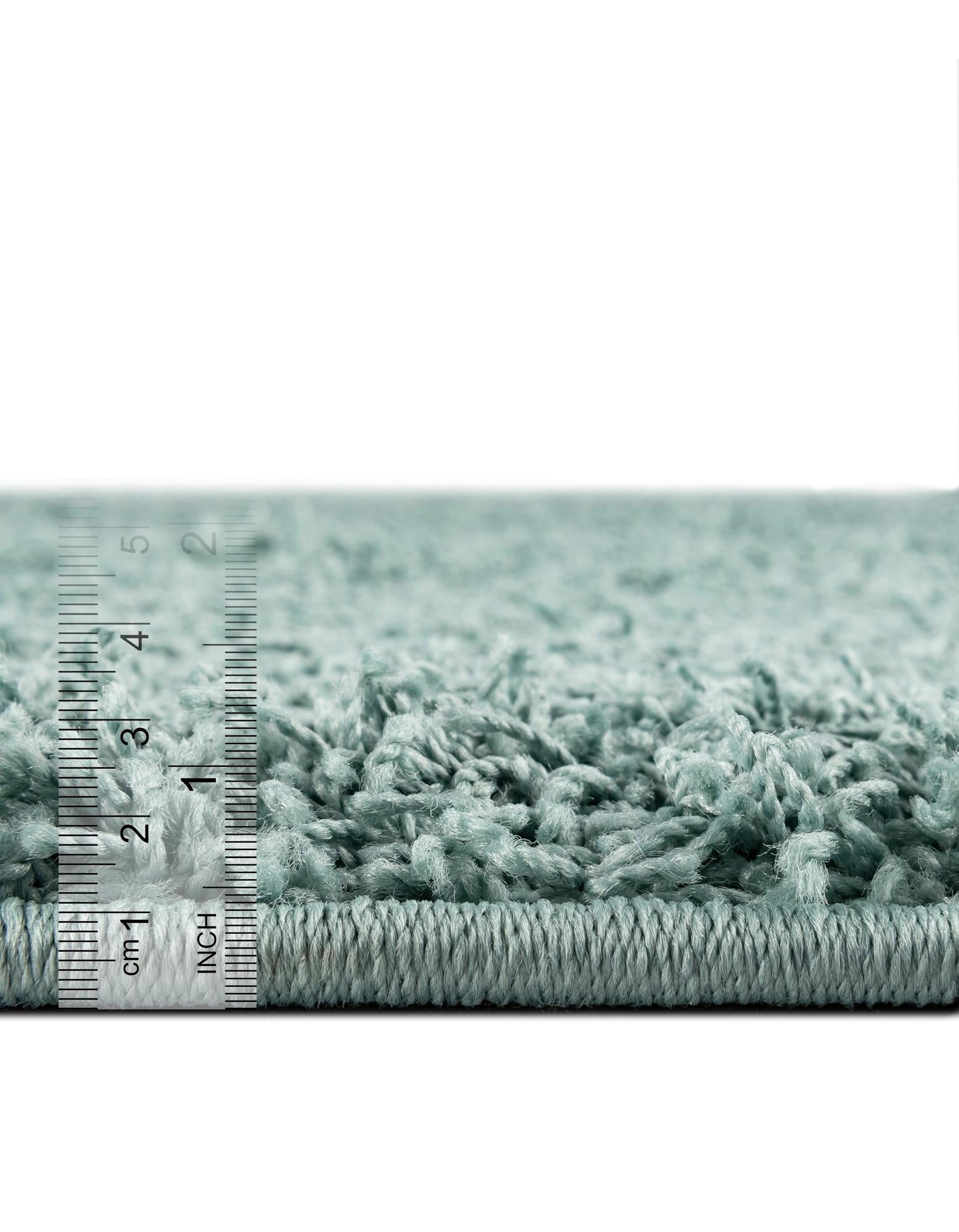 9' 10 x 9' 10 Comfort Solid Shag Square Rug
