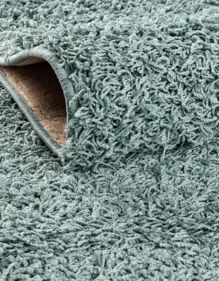 9' 10 x 9' 10 Comfort Solid Shag Square Rug