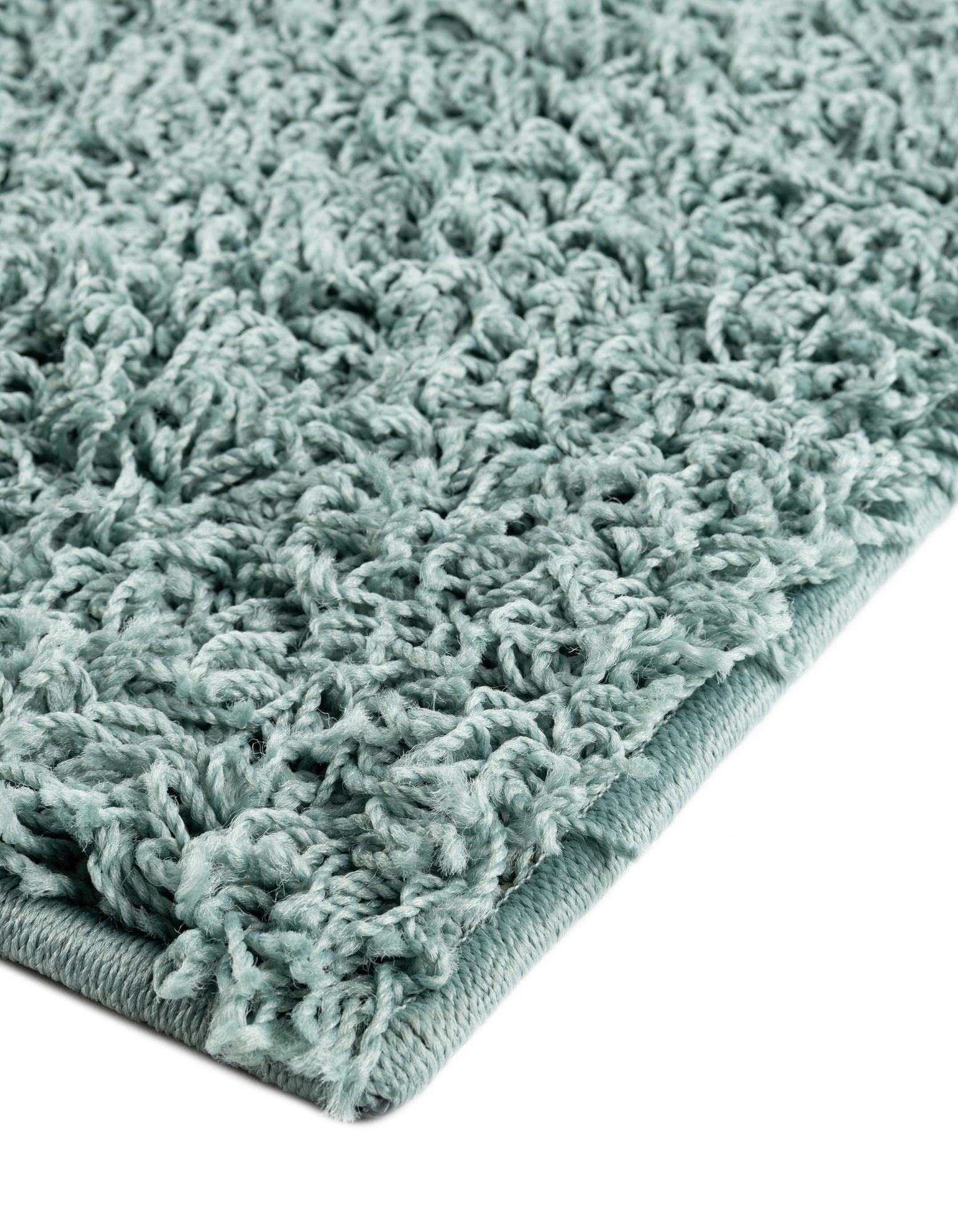 9' 10 x 9' 10 Comfort Solid Shag Square Rug
