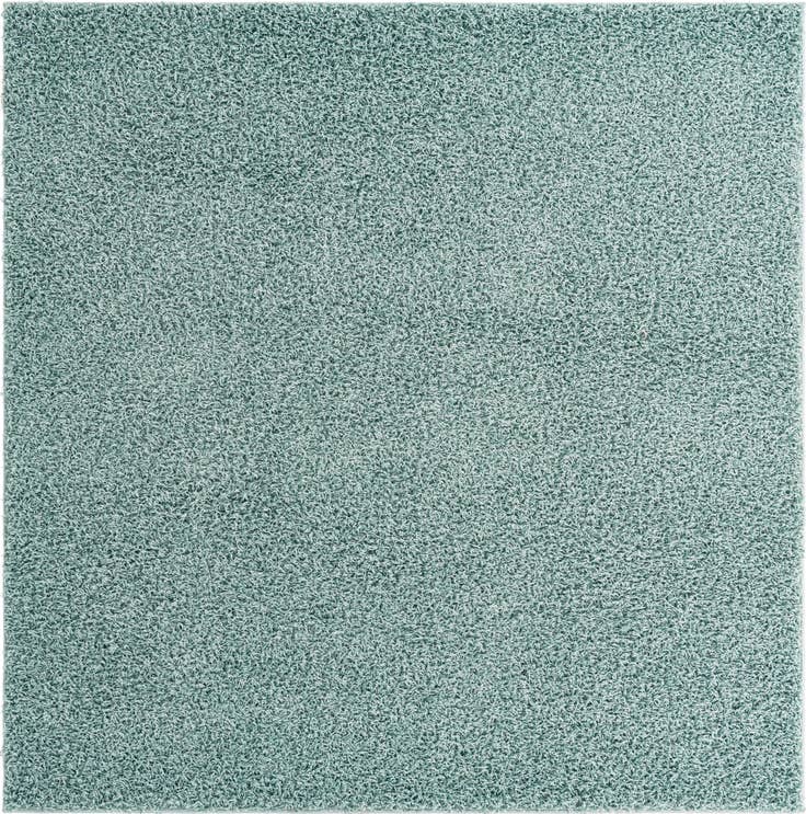 Detail image of 7' x 7' Comfort Solid Shag Square Rug