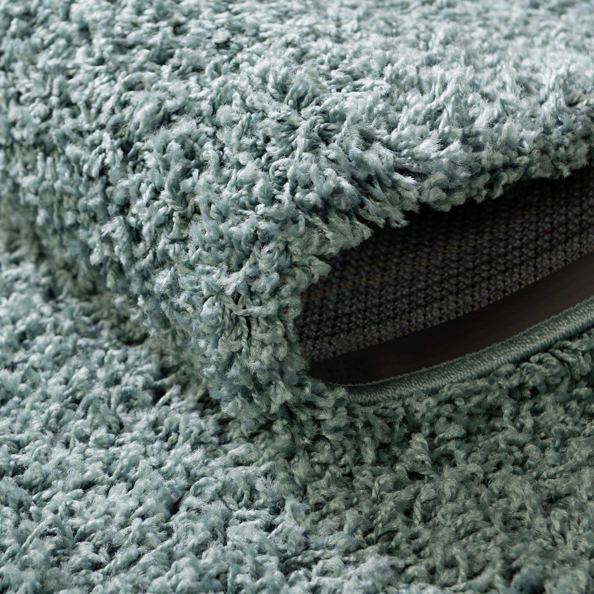 7' 10 x 7' 10 Solid Shag Square Rug