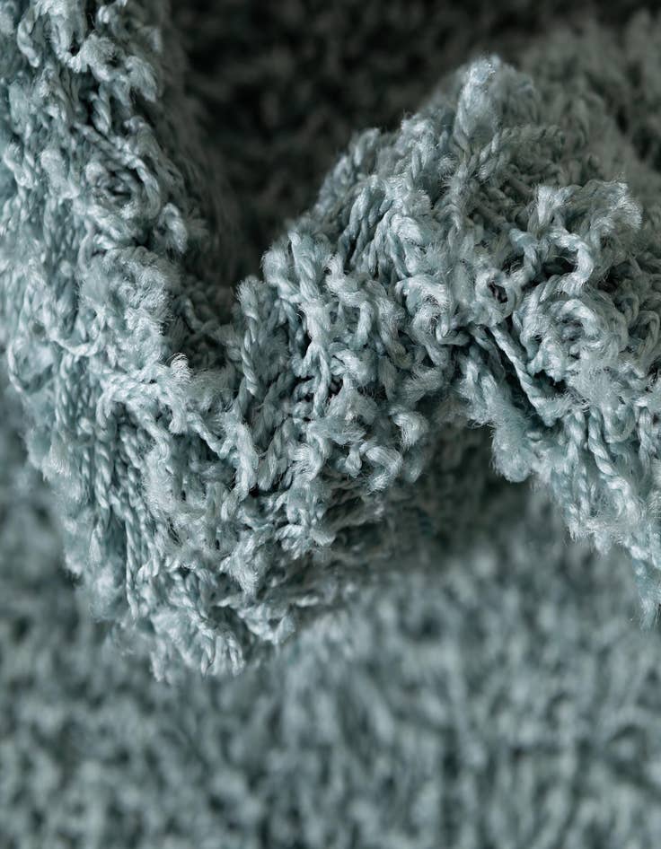 Detail image of 7' 10 x 7' 10 Solid Shag Square Rug