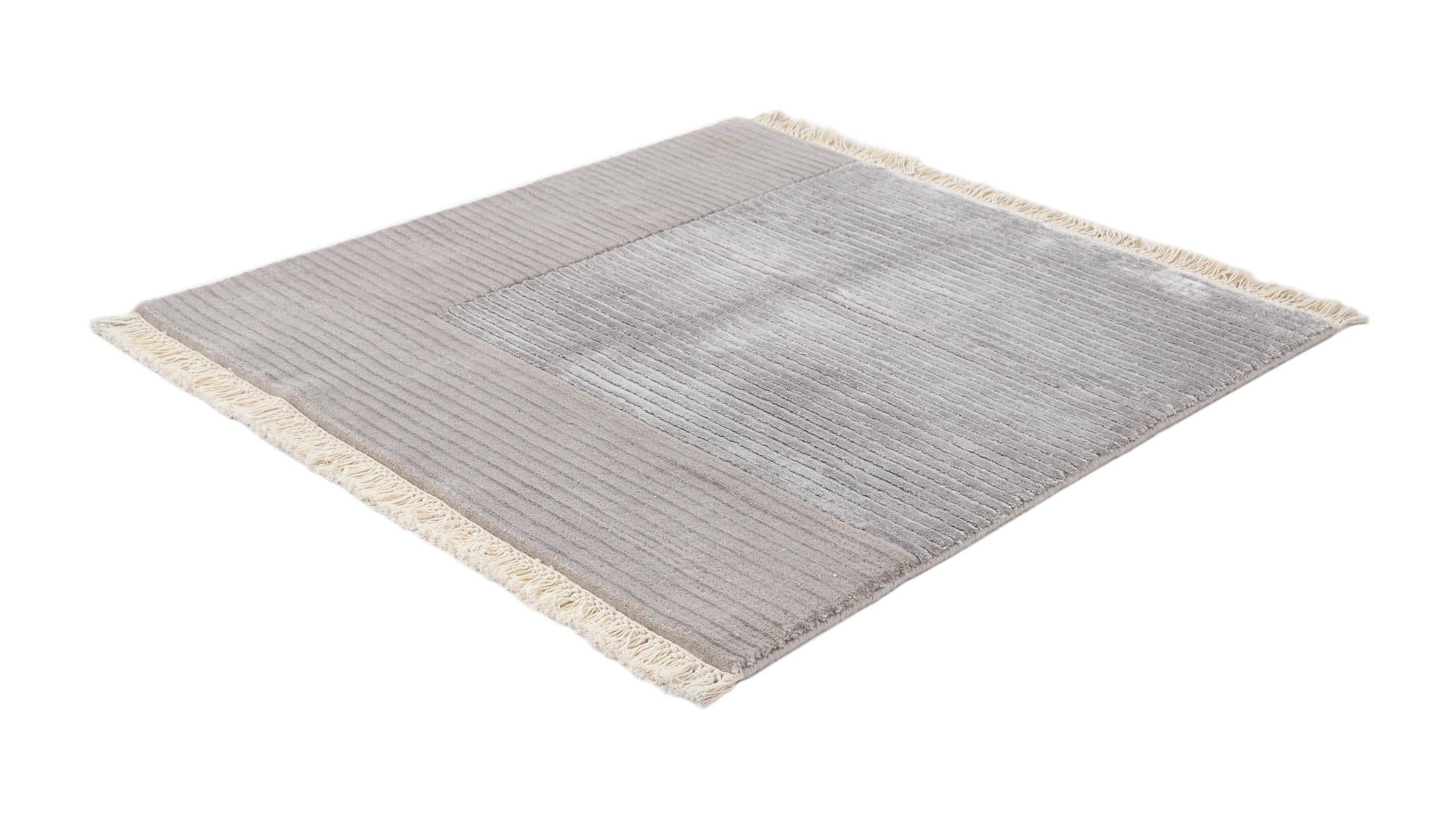 2' 7 x 2' 7 Hand Knotted Darya Wool Square Rug