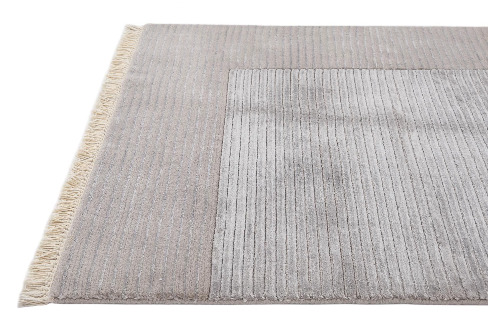 2' 7 x 2' 7 Hand Knotted Darya Wool Square Rug