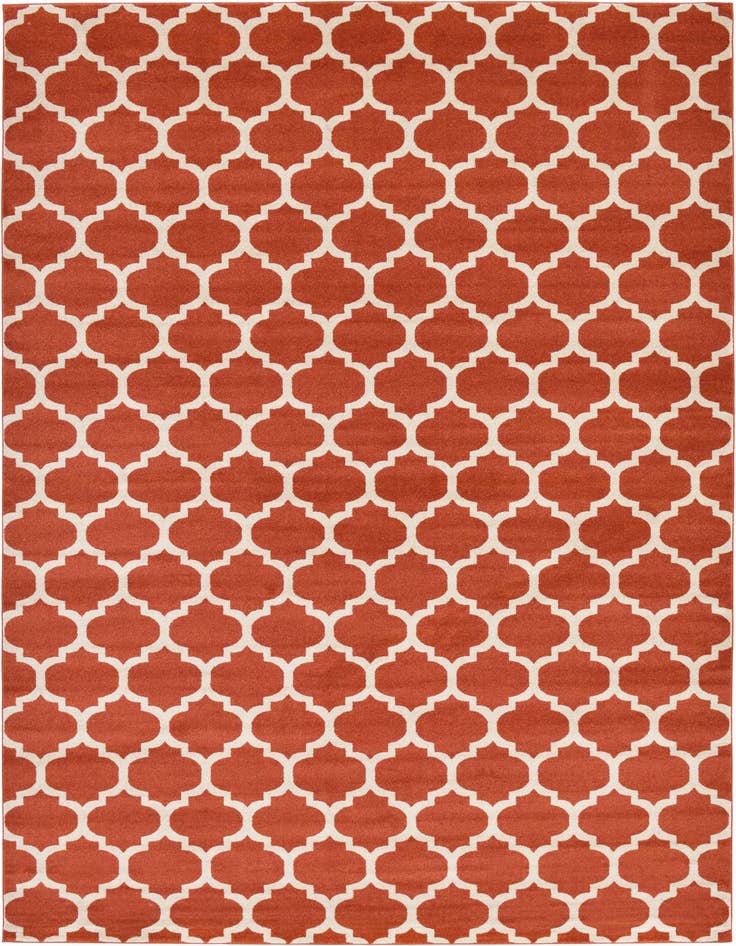 Detail image of 10' 6 x 16' 5 Lattice Rug