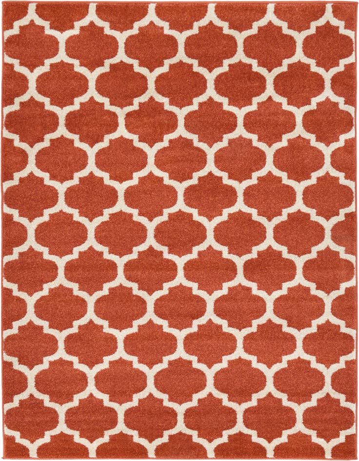 Detail image of 4' x 6' Lattice Rug
