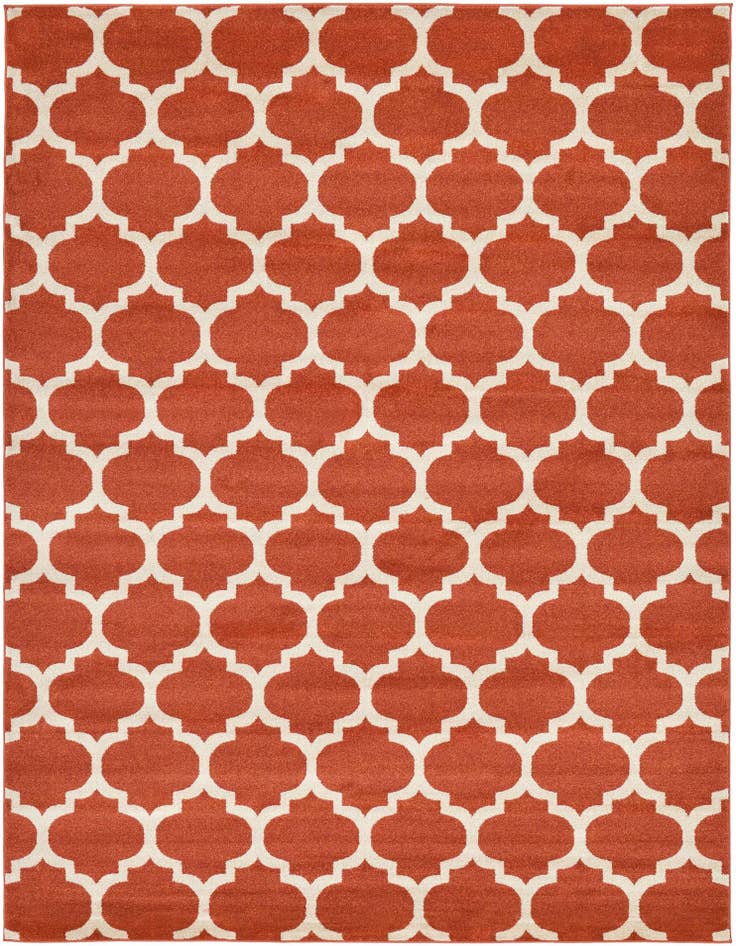 Detail image of 8' x 11' Lattice Rug