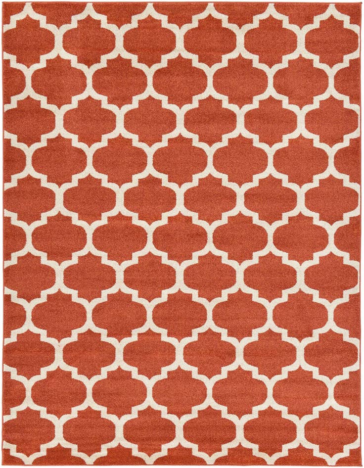 Detail image of 6' x 9' Lattice Rug