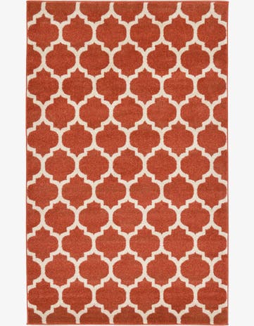 5' x 8' Lattice Rug