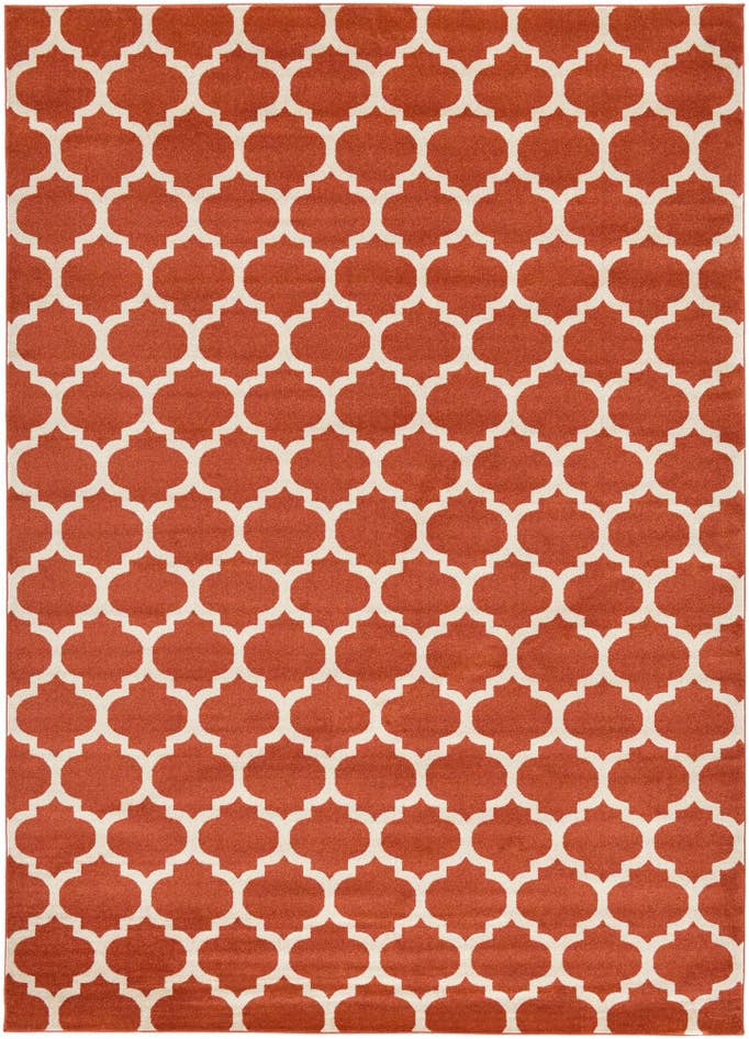 Detail image of 10' x 14' Trellis Rug