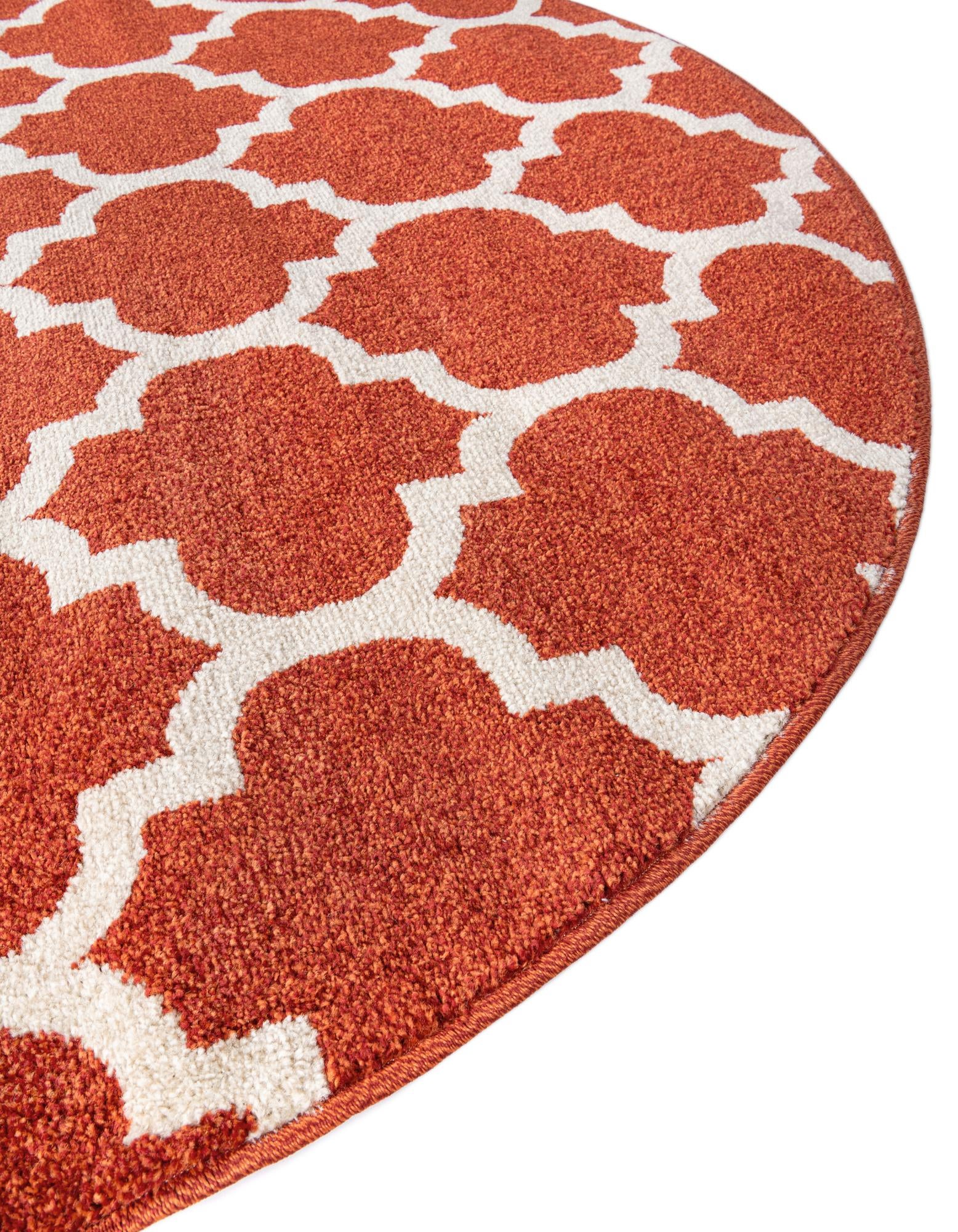6' x 6' Trellis Round Rug