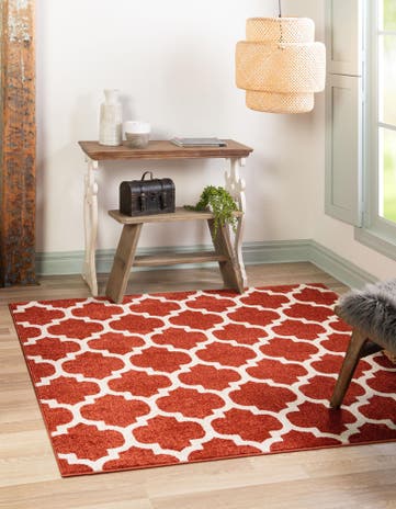 8' x 8' Trellis Square Rug