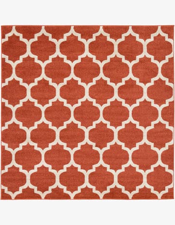 6' x 6' Trellis Square Rug