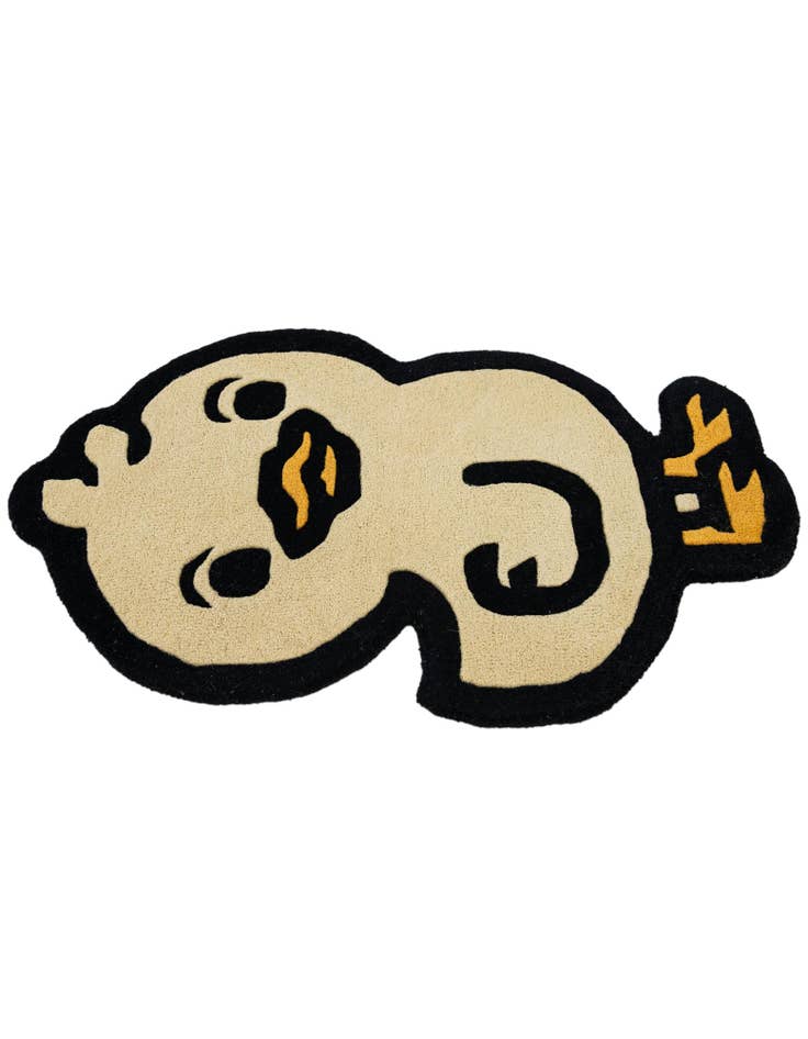 Detail image of 1' 10 x 3' Playtime Kids Wool Rug