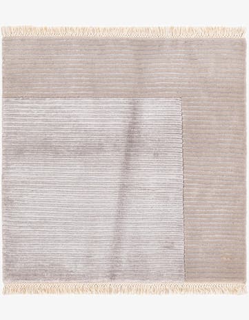 2' 7 x 2' 7 Hand Knotted Darya Wool Square Rug