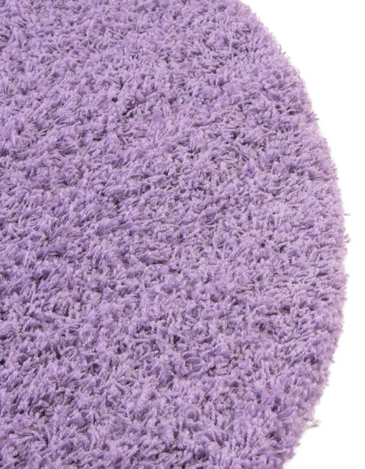 Detail image of 7' 10 x 10' Solid Shag Oval Rug