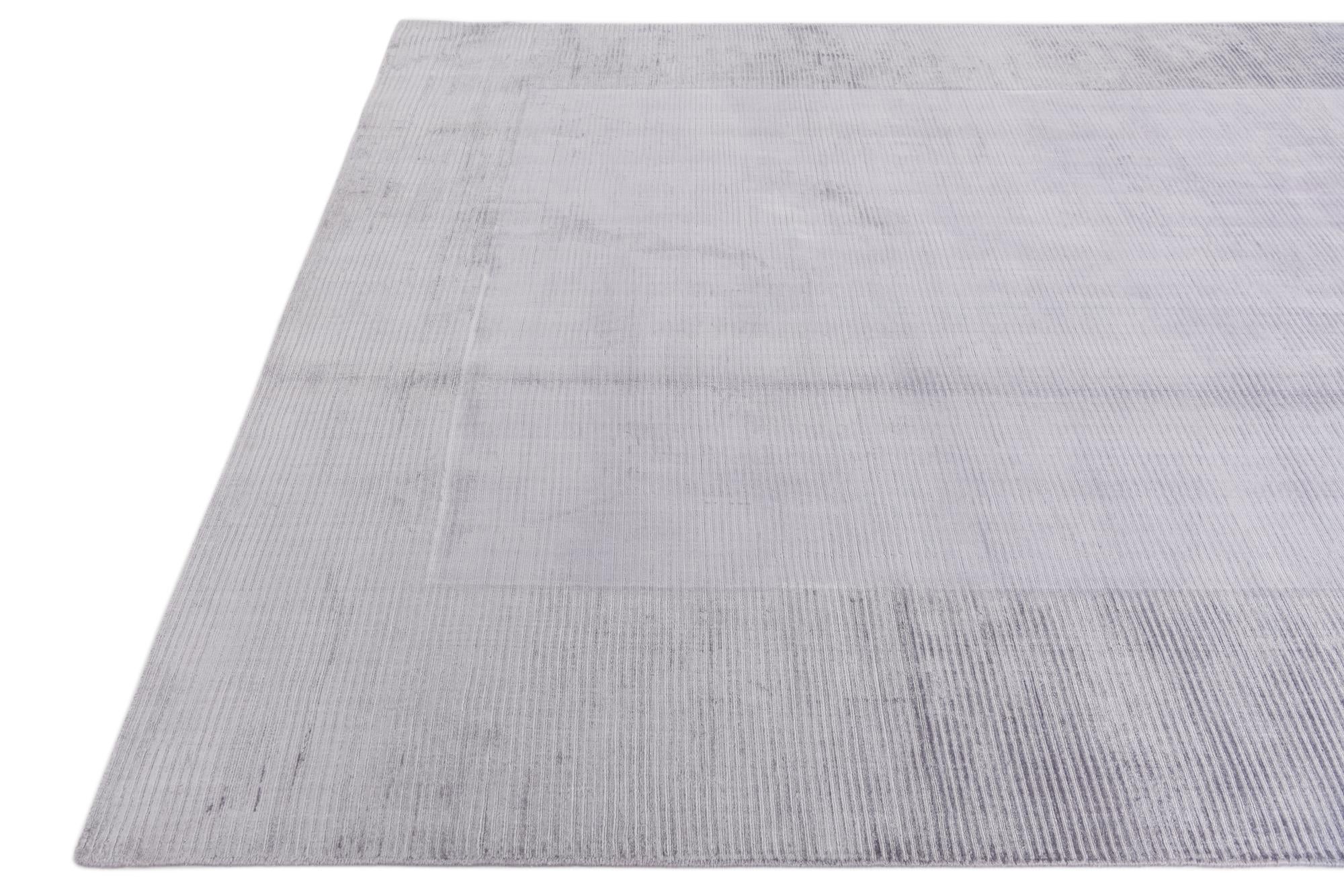 6' 6 x 9' 5 Hand Knotted Darya Wool Rug