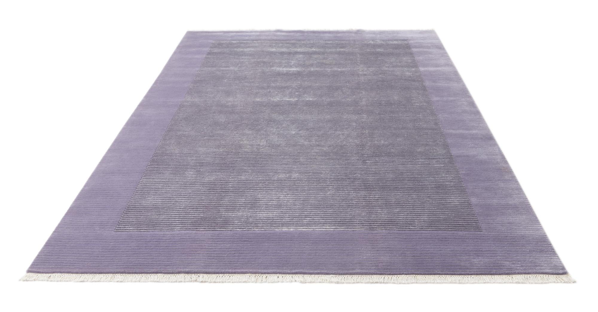 6' 9 x 9' 9 Hand Knotted Darya Wool Rug