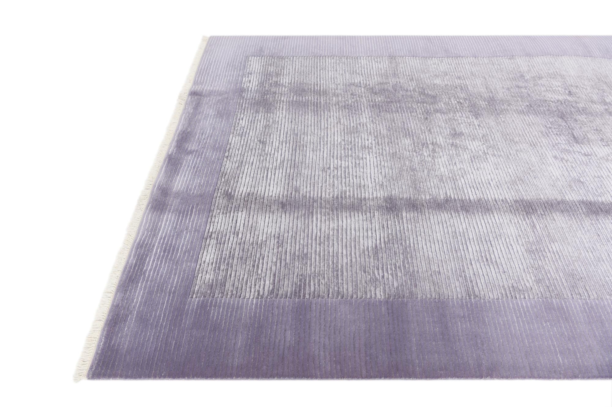 6' 9 x 9' 9 Hand Knotted Darya Wool Rug