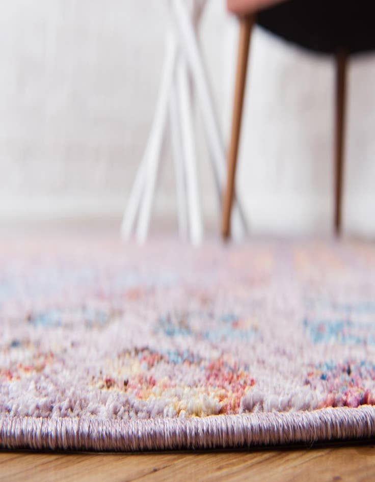 Detail image of 6' x 6' Andromeda Round Rug