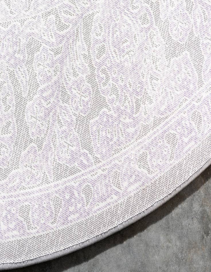 Detail image of 8' x 8' Modern Classical Round Rug