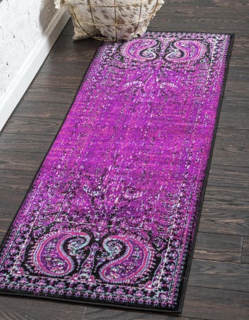 Lilac Istanbul Runner Rug