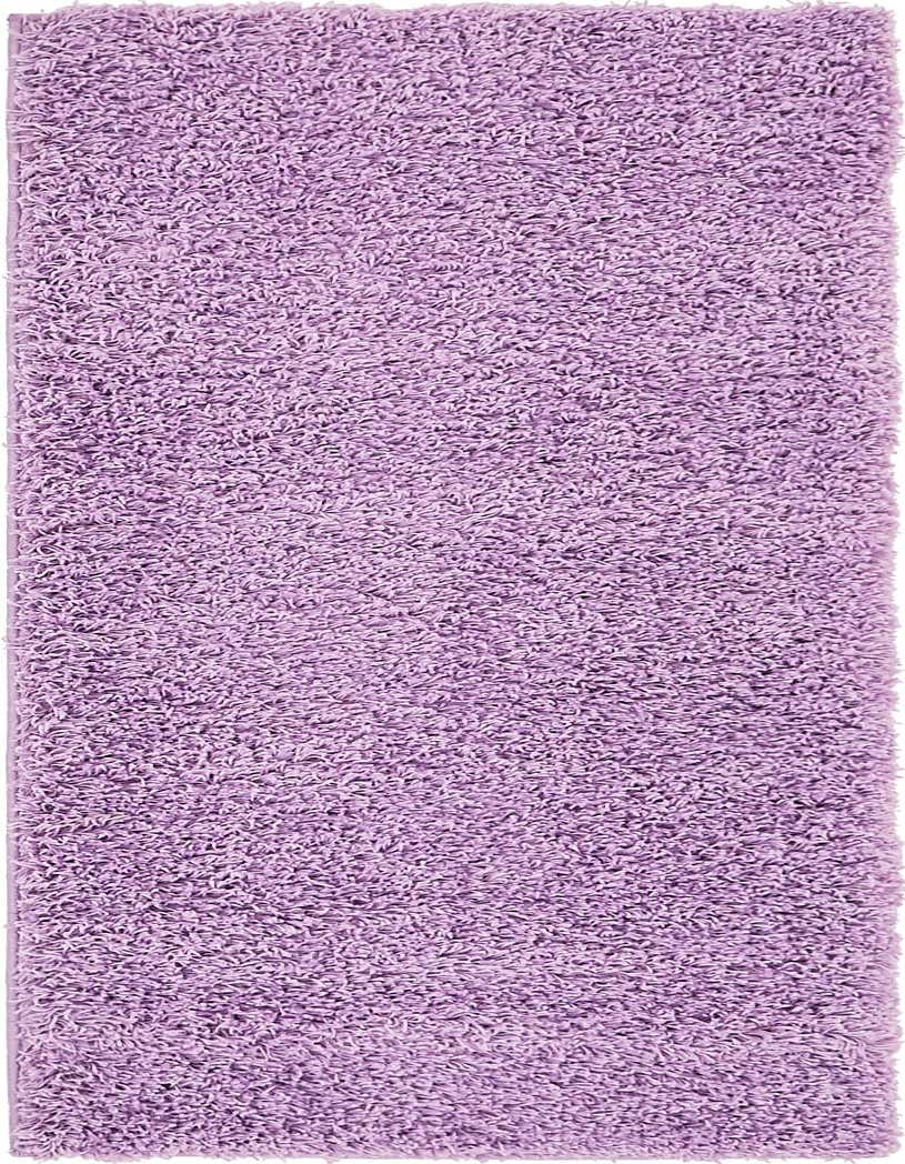 2' x 6' Solid Shag Runner Rug