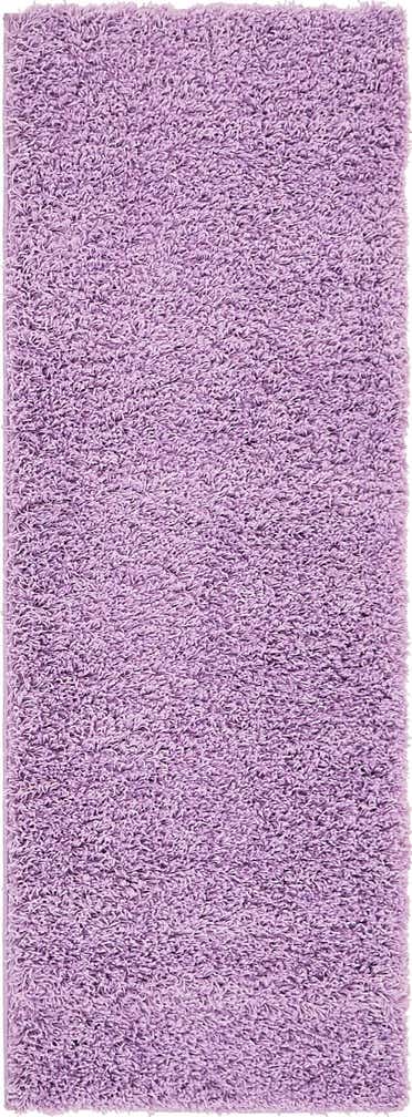 2' x 6' Solid Shag Runner Rug