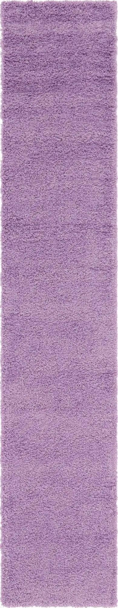 Primary image 2' 7 x 13' Solid Shag Runner Rug