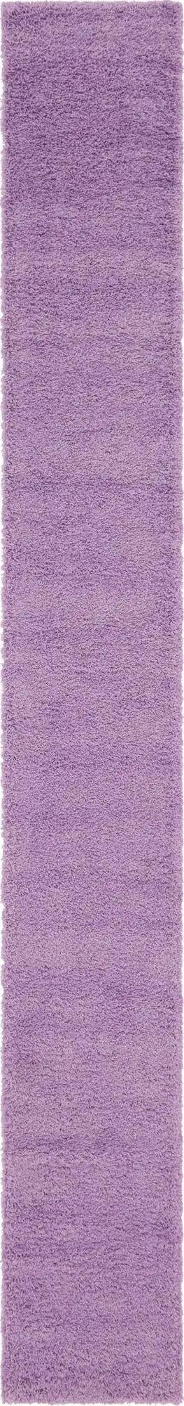 80cm x 600cm Solid Shag Pasillera Alfombra