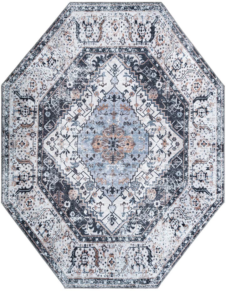  7' 1 x 7' 1 Yara Octagon Rug