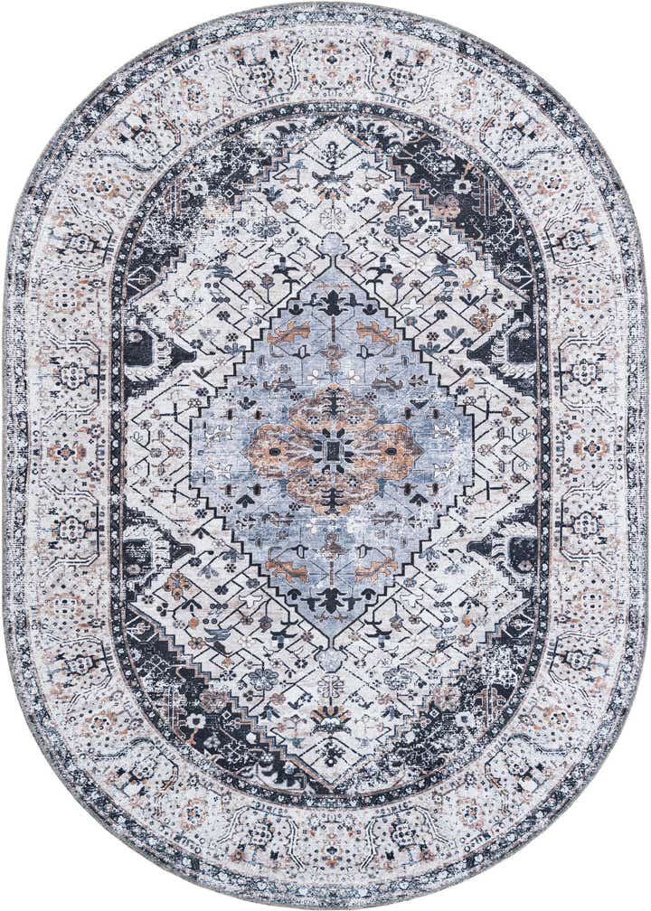 6' 1 x 9' Yara Oval Rug