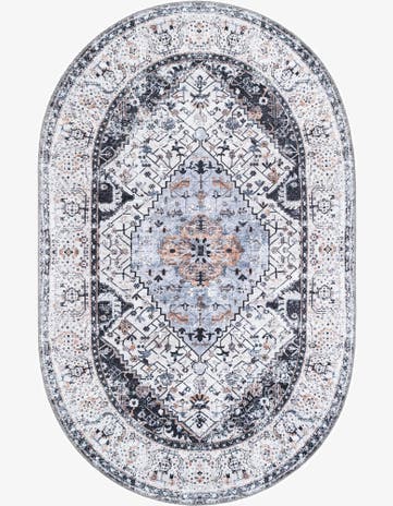 5' 3 x 8' Yara Oval Rug