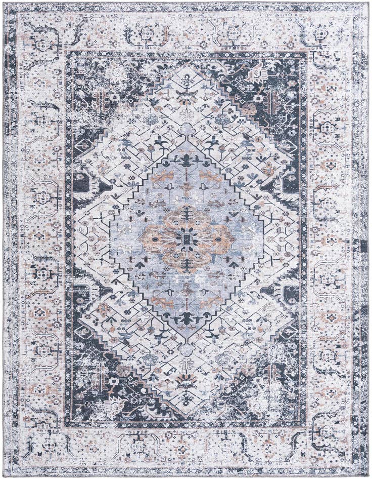 Detail image of 6' x 9' Washable Yara Rug