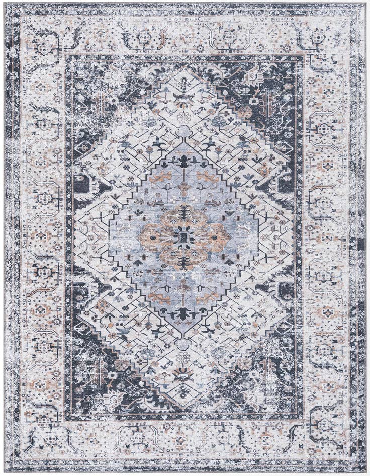Detail image of 5' x 8' Washable Yara Rug