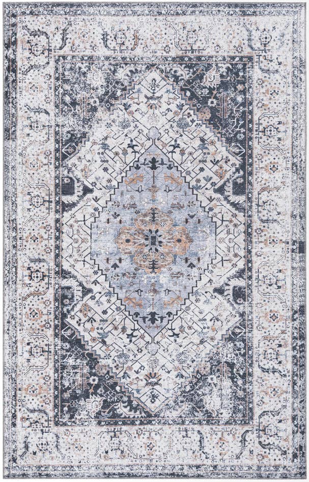 Detail image of 5' x 8' Washable Yara Rug