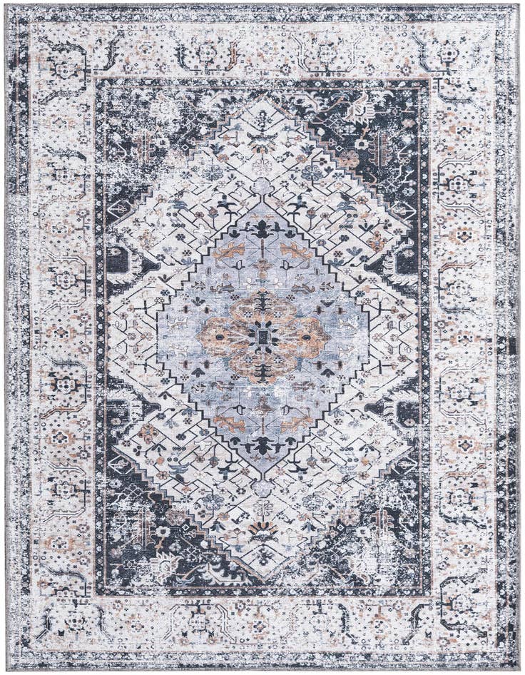 Detail image of 4' x 6' Washable Yara Rug