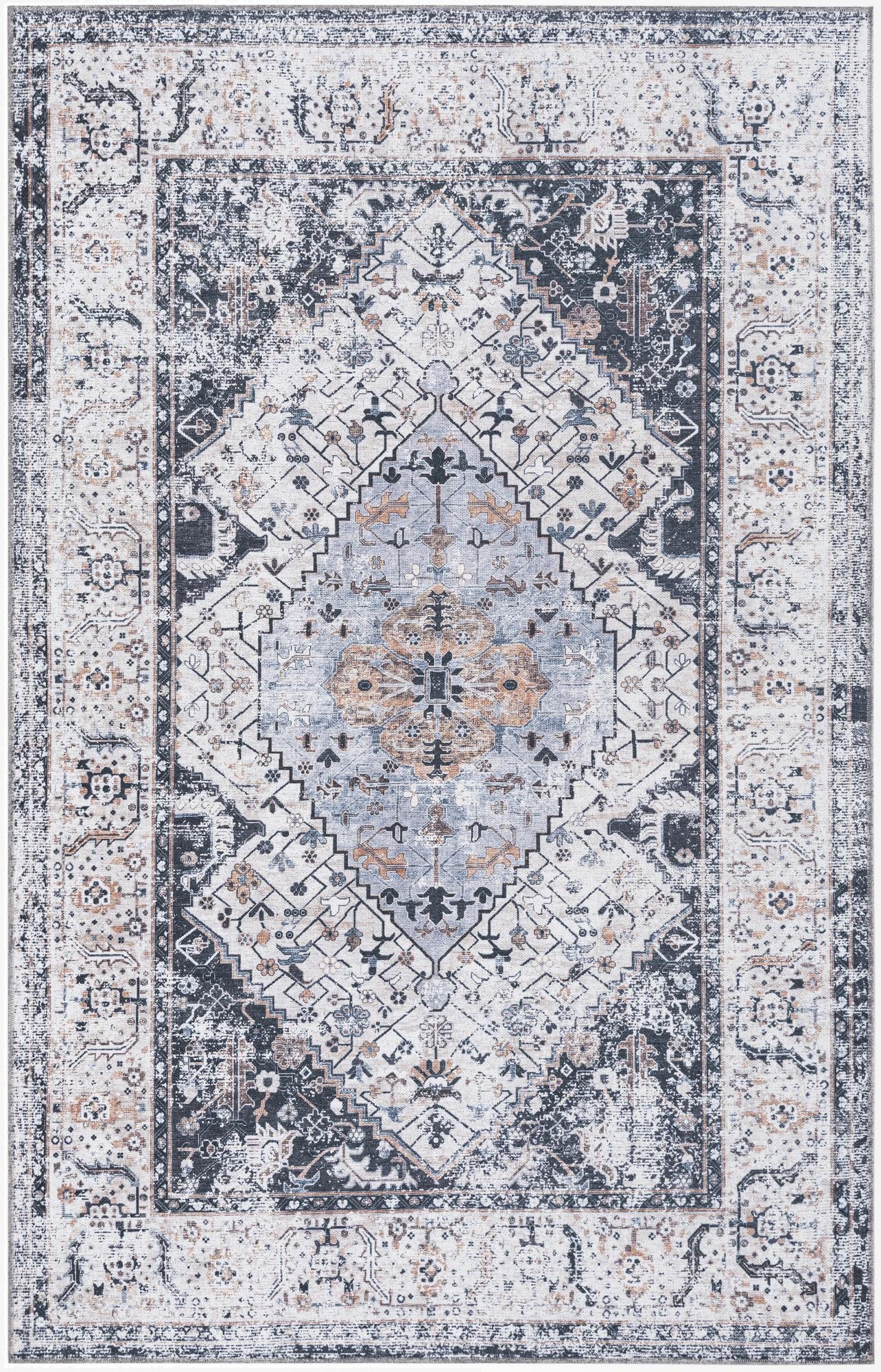 Primary image 5' x 8'  Washable Yara Rug