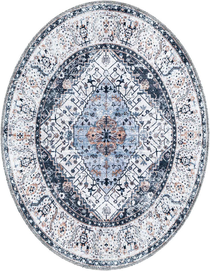 Detail image of 3' 3 x 3' 3 Yara Round Rug