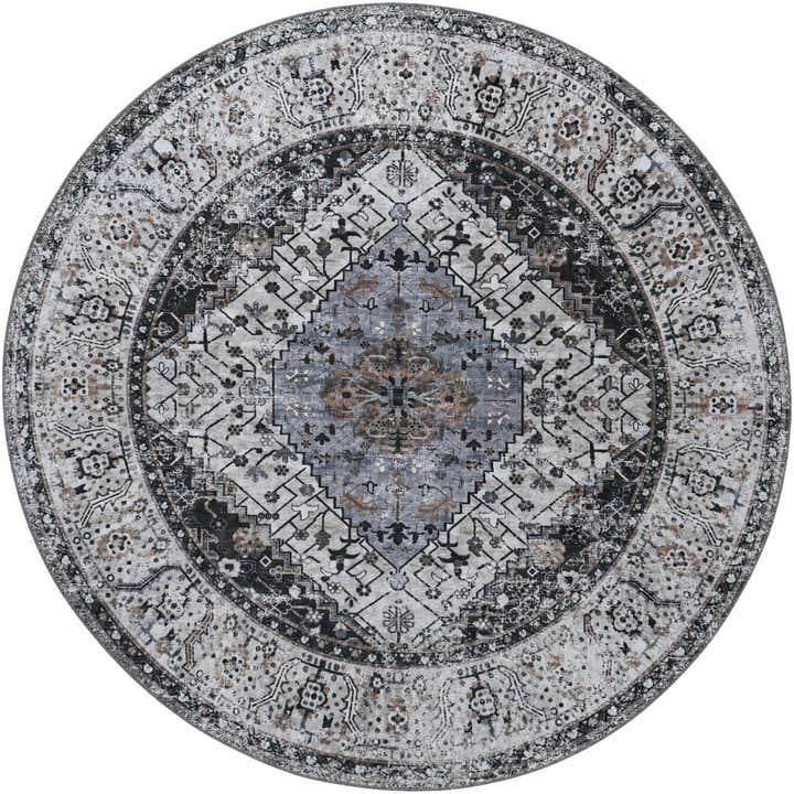 9' 10 x 9' 10 Yara Round Rug