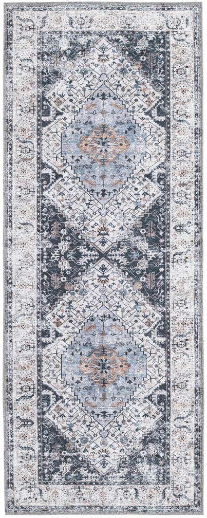 2' x 5' Washable Yara Runner Rug