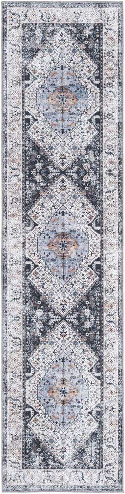 2' x 8' Washable Yara Runner Rug