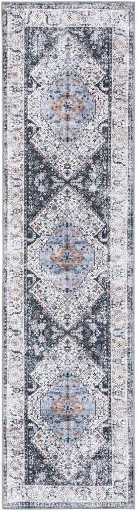 2' 7 x 10' Washable Yara Runner Rug
