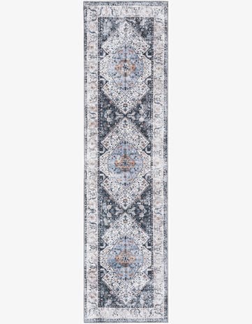 2' 7 x 10' Washable Yara Runner Rug