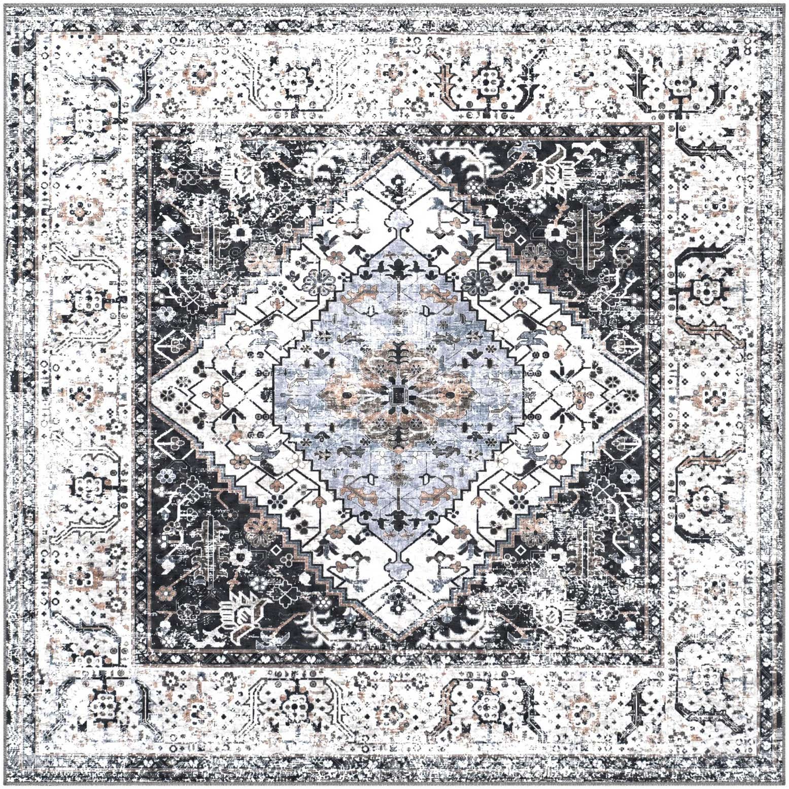 9' 10 x 9' 10 Yara Square Rug