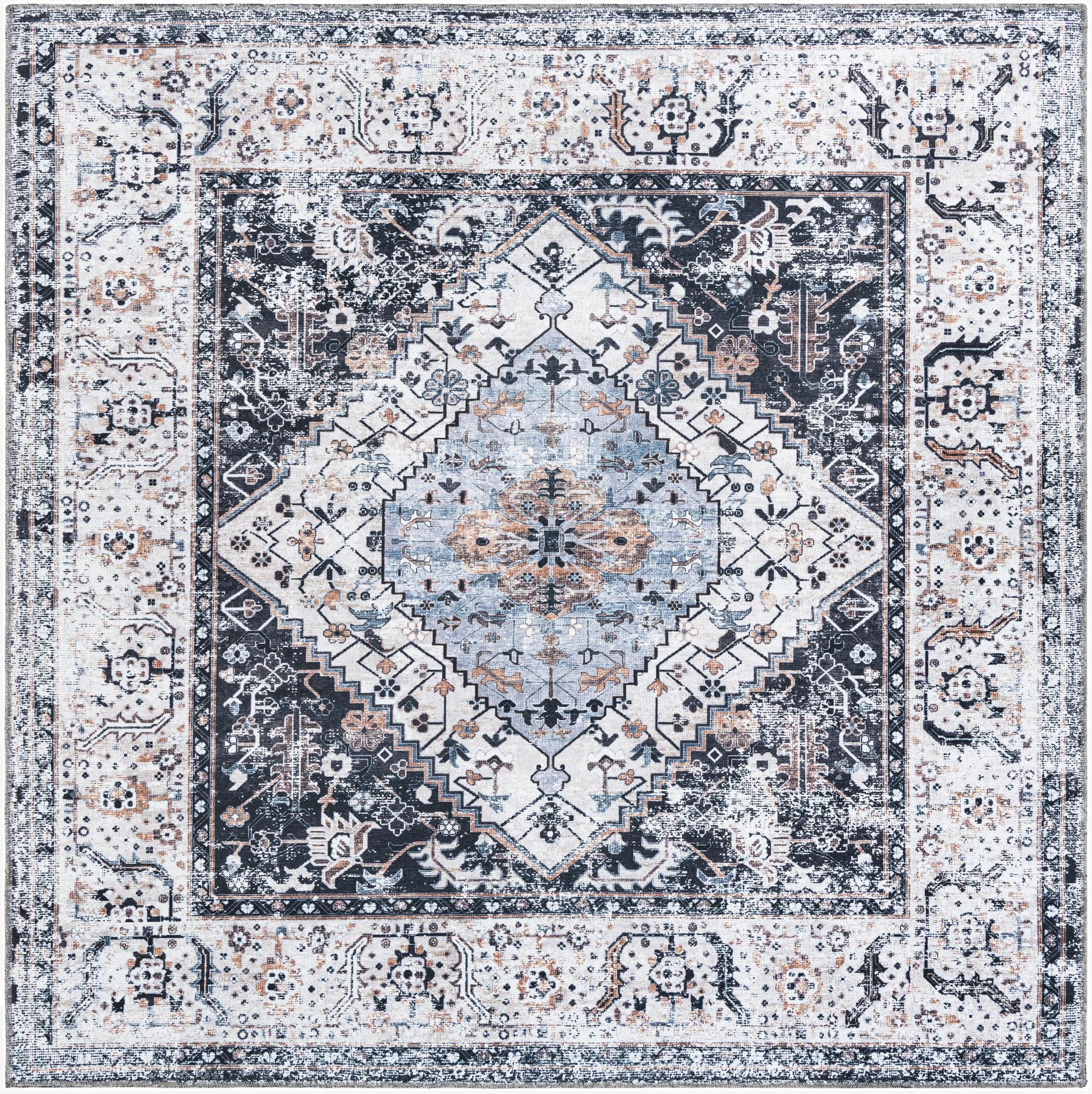 7' 1 x 7' 1 Yara Square Rug