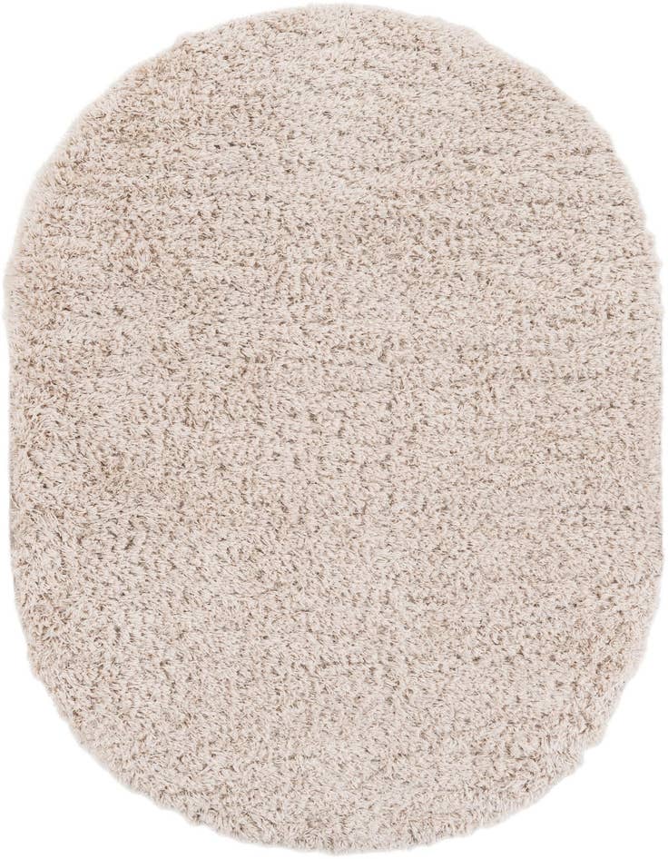 Detail image of 5' 6 x 8' Infinity Shag Oval Rug