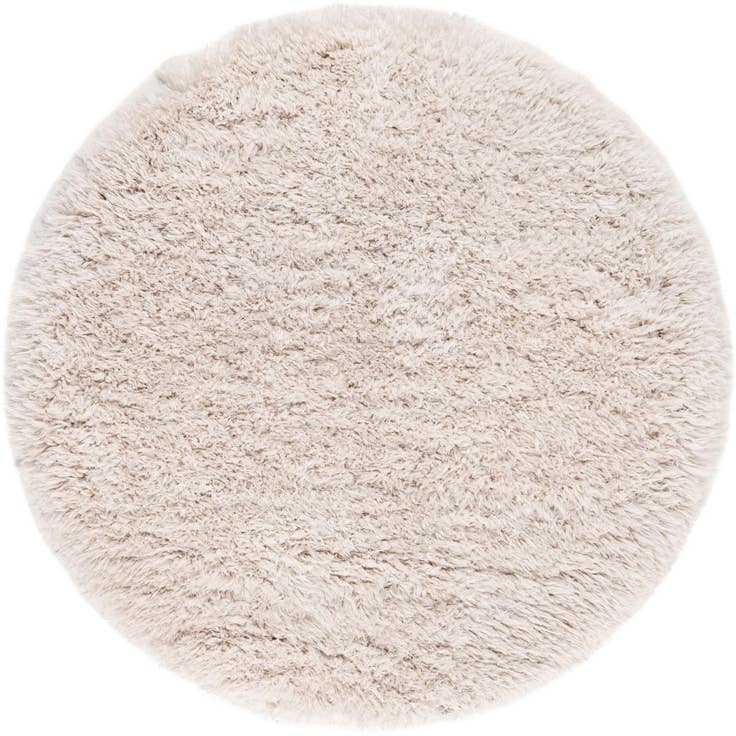 Detailansicht von 100cm x 100cm Infinity Shag Rund Teppich